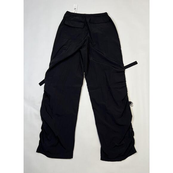 Pacsun Pants Womens XS Black Cargo Streetwear Elastic Waist Utility Pockets New - Picture 2 of 12